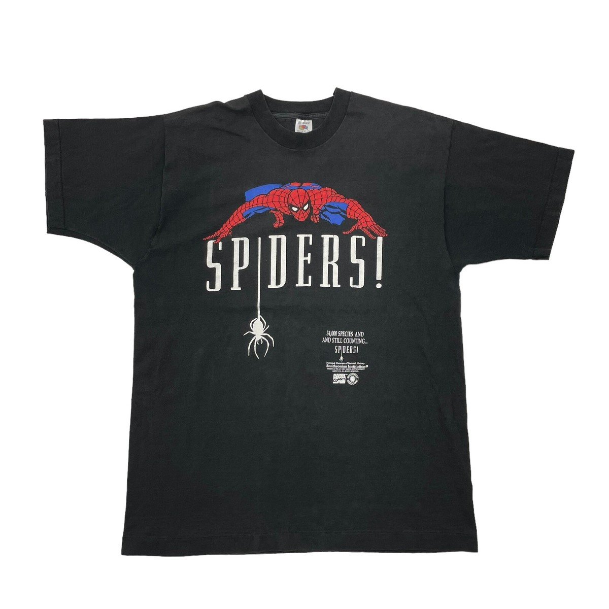 Vintage Spider Man Marvel Comics Smithsonian Museum T Short Men's
