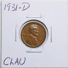 1931-D 1C Lincoln Wheat Cent in Choice AU Condition #3819