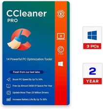 CCleaner Professional V7 - Windows - Key schnell per eMail | 3 Geräte |  2 Jahre