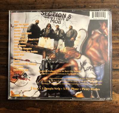 Section 8 Mob - Controlled Dangerous Substance CD 1994 West Coast