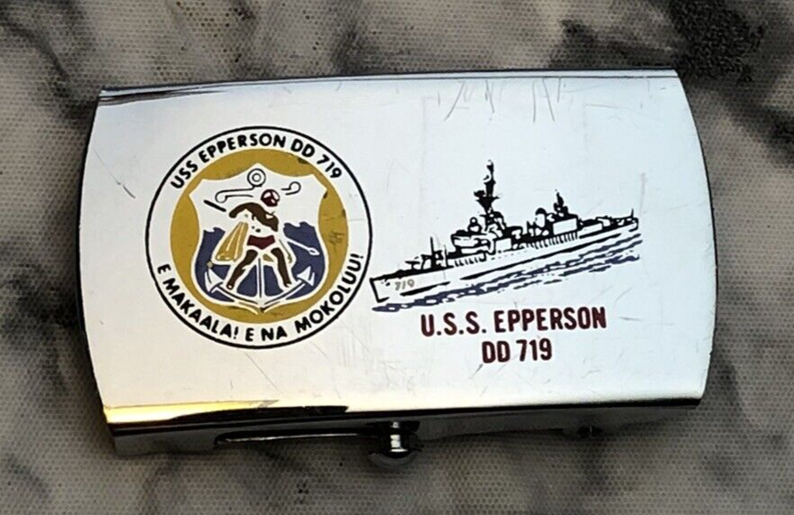 VINTAGE ZIPPO U.S. NAVY USN USS EPPERSON DD 719 3
