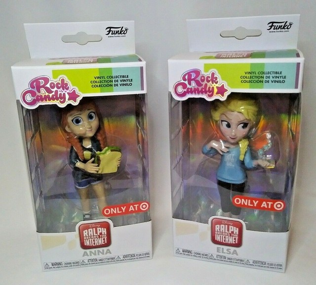 Funko Rock Candy Ralph Breaks The Internet TARGET EXCLUSIVE Anna and Elsa New! | eBay