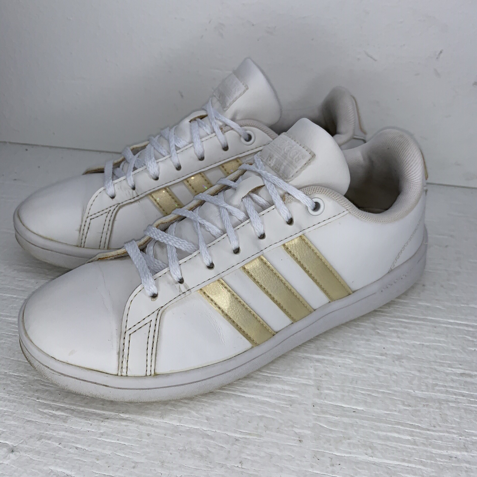 adidas cloudfoam women's rose gold