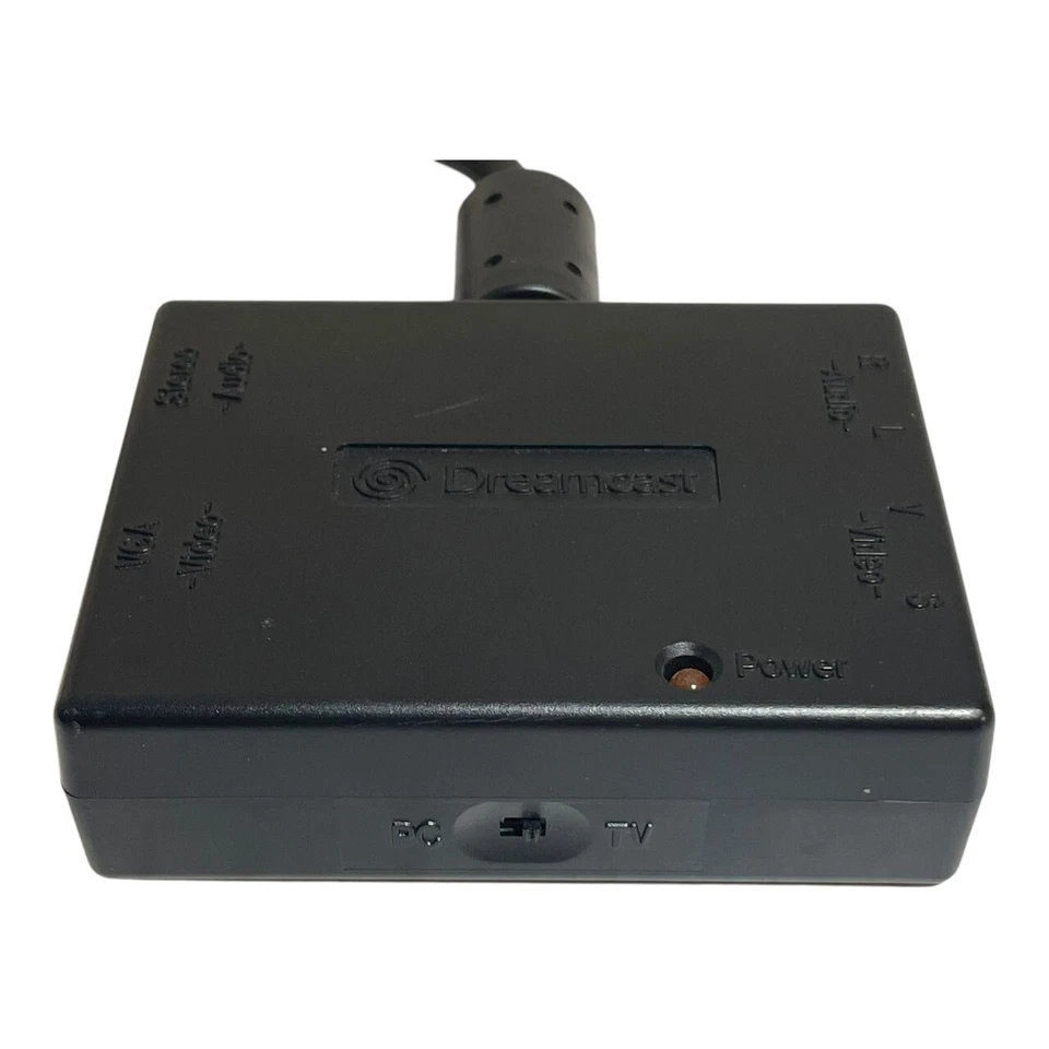 SEGA Dreamcast VGA Box HKT-8100 Adattatore Cavo OEM Ufficiale/GIAPPONE Testat... - Immagine 2 di 4