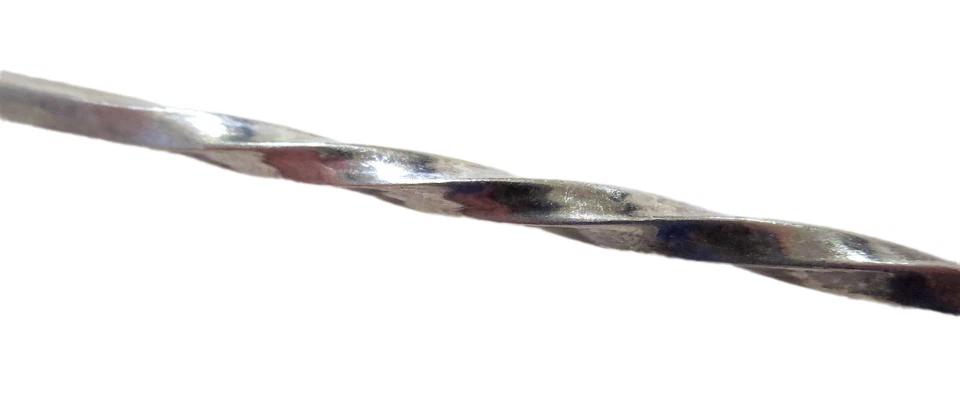 SILVER Antique ROUND Bowl FLOWER Handle SPOON Nice - Image 3 of 4