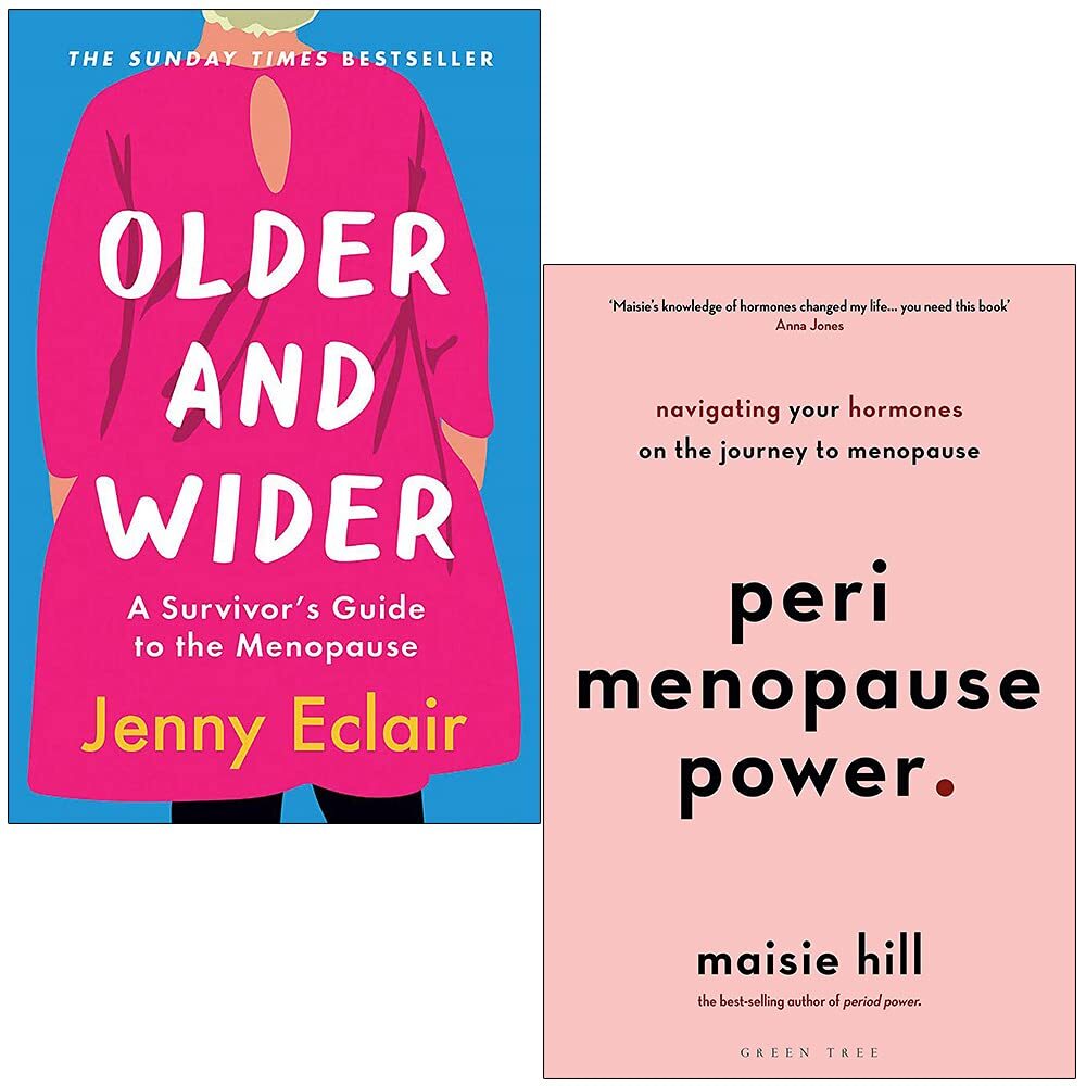 Quercus/Green Tree Women's Older And Wider By Jenny Eclair & Perimenopause Power By Maisie Hill 2 Book Set - Image 2