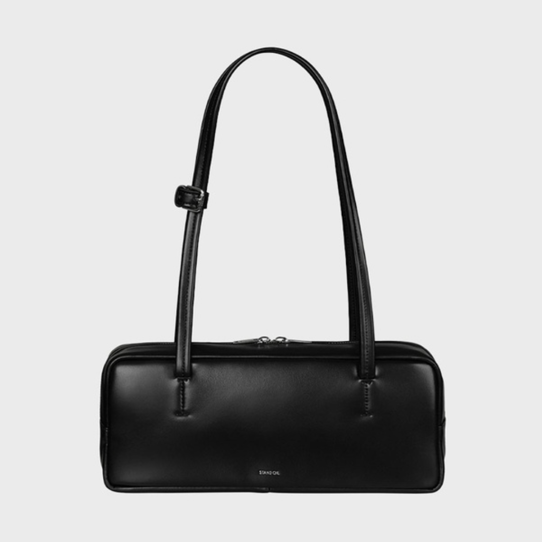 [STAND OIL] More Baguette Bag/追跡付 STAND OIL More Baguette Bag_BLACK / STAND OIL Shoulder Bag