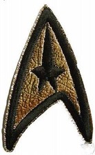 STAR TREK Classic - Captain - Uniform - Aufn&auml;her - neu