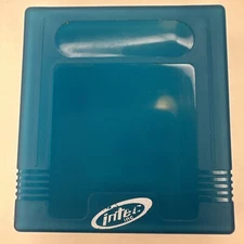 Intel Game Boy Turquoise BLUE Nintendo Cartridge Case Protector Dust Case RARE