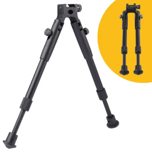 6"-9"Adjustable height Hunting Rifle Bipod Spring Return fit 20mm Picatinny rail - Picture 8 of 18