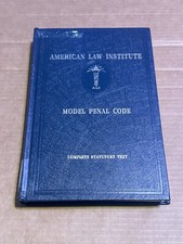 AMERICAN LAW INSTITUTE MODEL PENAL CODE
