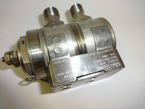 Aircraft DIFFERENTIAL PRESSURE SWITCH Hydra Electric 83165-1 SN-0339 for DC-10 - Picture 9 of 12
