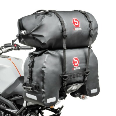 Hecktasche SX45 + Gepäckrolle RB30 für Indian Scout Bobber / Twenty 75L
