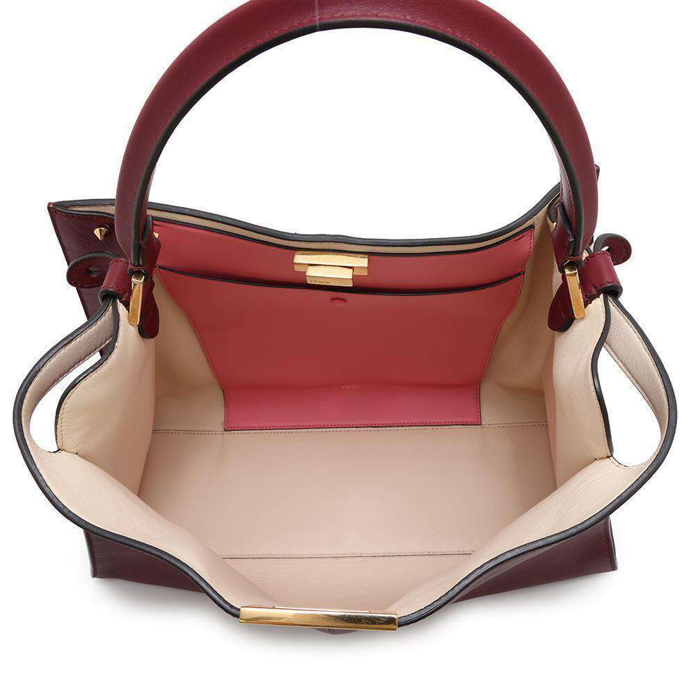FENDI Tote Bag Peekaboo X-Lite Large 8BN304 Handbag Tophandle bag 