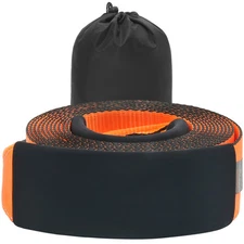 4"x 30' Tow Strap Towing Rope Cable 46500 lbs Emergency Heavy Duty Strap