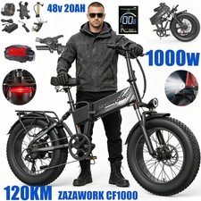 1000W 20 Zoll Elektrofahrrad 48V 20Ah Akku 45km/h E-Bike 120km …