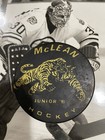 McLean TIGERS Puck Hockey TEAM Made in CZECHOSLOVAKIA L@@K! ANCIENT 55+ YEARS — photo 2