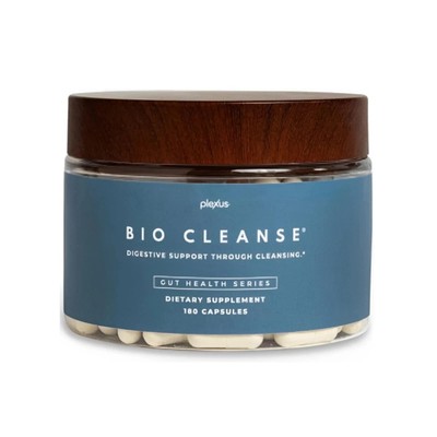 Plexus Bio Cleanse   Digestive Support & Gentle Cleanse Supplement, 180 Ct, Free