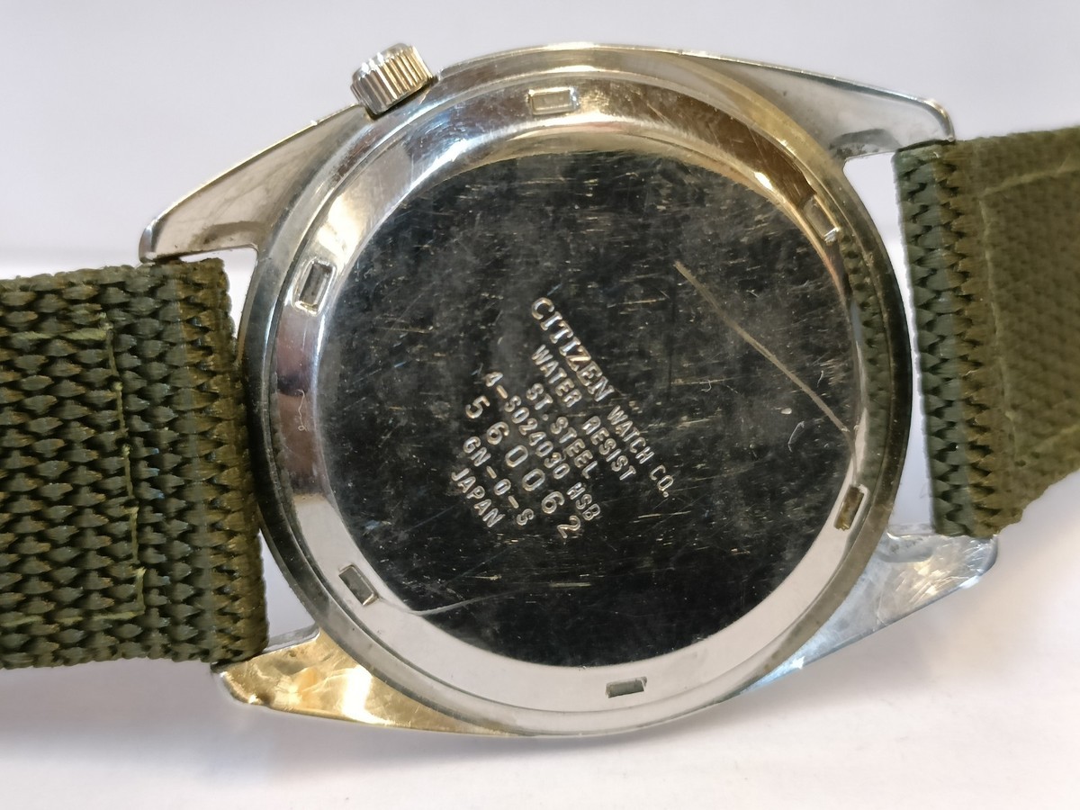 VINTAGE CITIZEN AUTOMATIC 21 JEWELS 4-S024030 JAPAN MEN