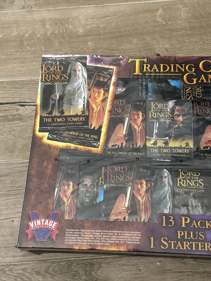 Lord of the Rings Trading Card Game, 13 Packs Plus 1 Starter Deck - New/Sealed - Image 2 of 4
