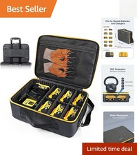 Travel-Friendly Extra Large Battery Storage Bag with Shoulder Strap - Waterproof