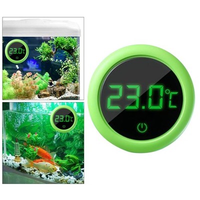 Digitales Aquarienthermometer Mini Temperaturanzeige für Amphibien Reptilien