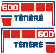 Tankdekor rot/blau/weiß XT600Z 1VJ komplett l.u.r. inkl. Tenere-Schriftzug