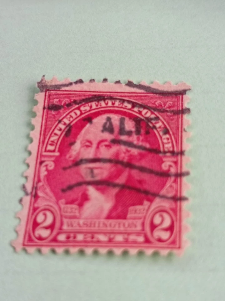 Raro sello de Washington de 1902 California en la parte superior Foto 3 de 3