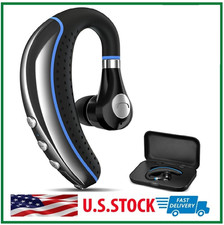 Bluetooth Headset, Wireless Bluetooth Earpiece V5.0 Hands-Free Earphones Stereo