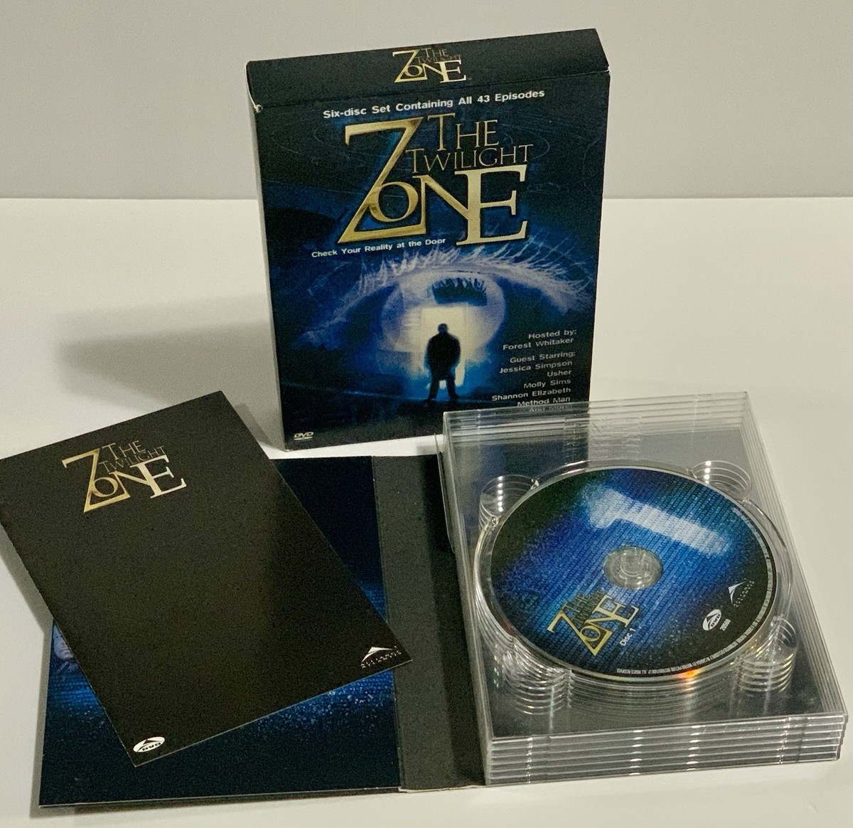 The Twilight Zone DVD 43エピソード Twilight Zone S1 Complete 43 Episode 6-Disc DVD Set 2002-2003 W