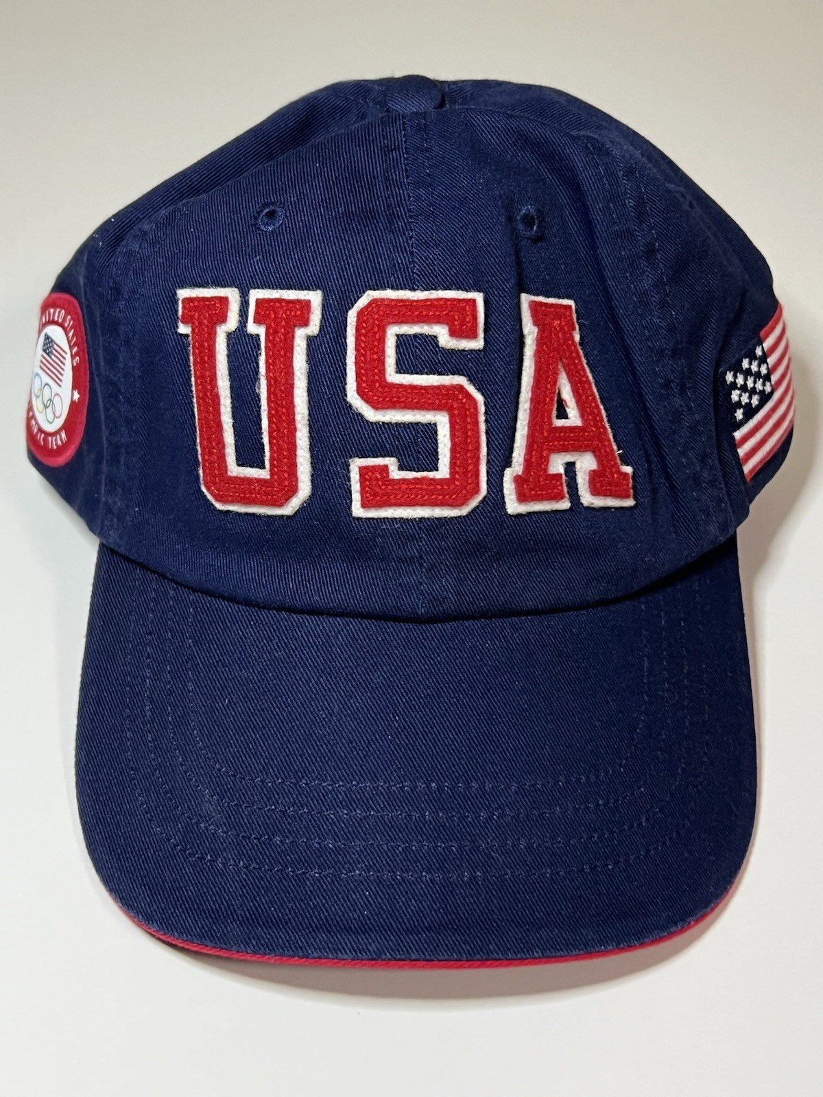 Polo Ralph Lauren 2024 Paris Olympics Team USA Hat Navy Blue One Size NWT