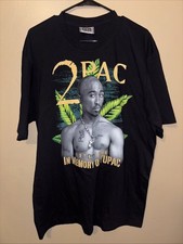 Vintage  Single-Stitch Tupac Shakur rap t-shirt By The Brand The Roxx Size XL