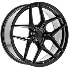 Defy D18 20x8.5 5x112 +32mm Gloss Black Wheel Rim 20" Inch