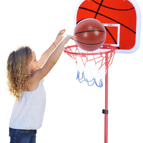 Backboard Net Kit for Children Height Adjustable Basketball Stand System Hoop