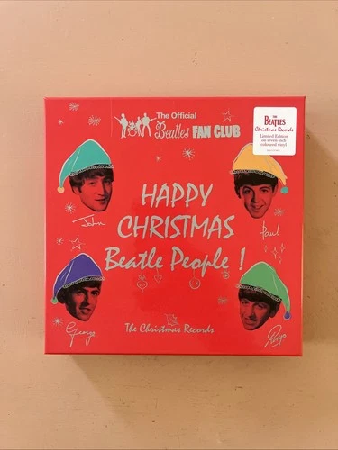 Happy Christmas Beatle People The 7 Colored Christmas Records Box Set 2017 45rpm