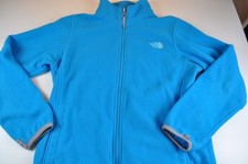 The North Face Fleece Jacket Girls size Large 14-16 Blue Long Sleeve