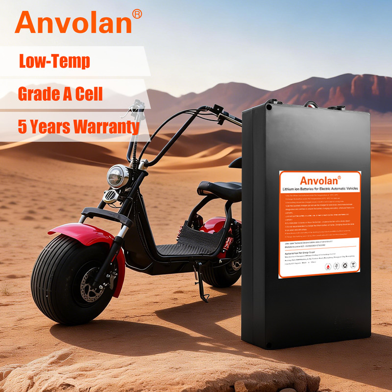 Batteria 60V 20AH Batteria agli ioni di litio per scooter Harley Scooter elettrico Chopper