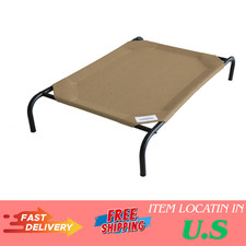 Original Elevated Dog Bed - Breathable Off-The-Ground Pet Bed with Cooling Fabr