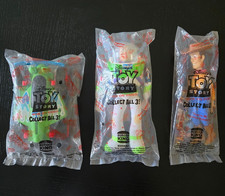 1995 NIP 9" Burger King "Toy Story" Woody Buzz RC Car "Collect All 3" - Sealed