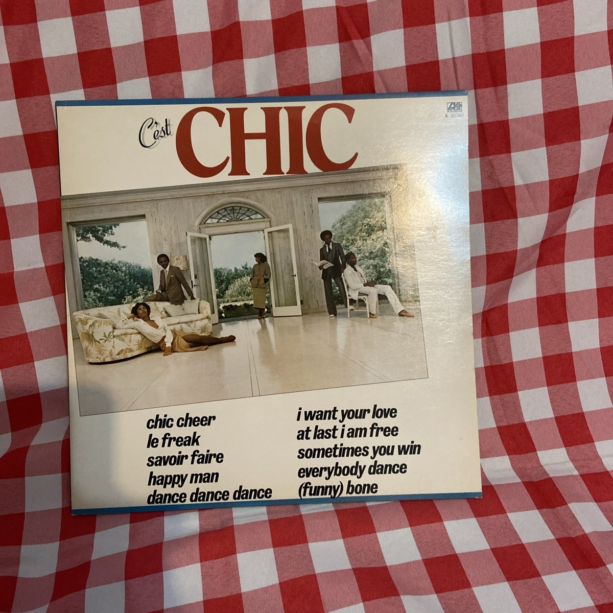 CHIC - C'EST CHIC - VINYL LP RECORD - 1978 - A4 B4 Strawberry K