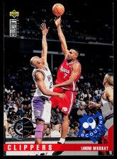 1995-96 Collector's Choice Player's Club Lamond Murray #332 Los Angeles Clippers