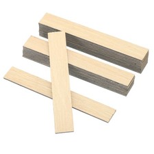 40Pcs Miniature Dollhouse Flooring on 1:12 Scale with Adhesive Backing Wood 