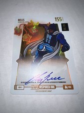 Bo Jackson Battle Arena 2026 Bells Fire Auto George Bells Inspired Ink 43/50 /50