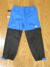 The North Face Antora Kids Boys DryVent Rain Pants Waterproof Windproof Size 7