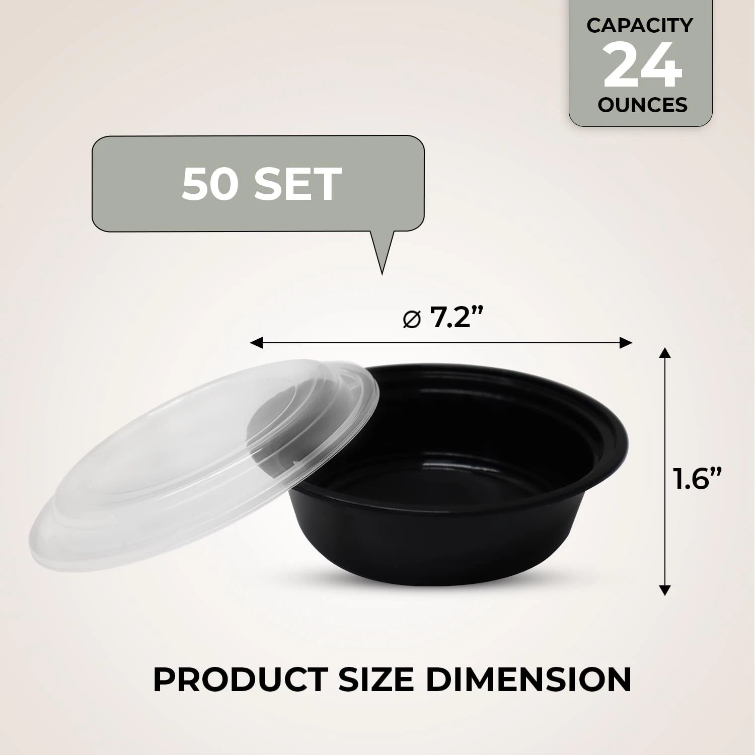 Klex Meal Prep Containers - Thumbnail 5