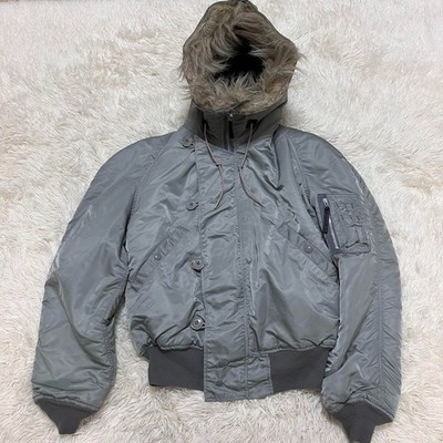 や*は様 80s alpha silver far n2b n-2b fligh 希少 80s USA製 ALPHA N2B シルバー M ideal