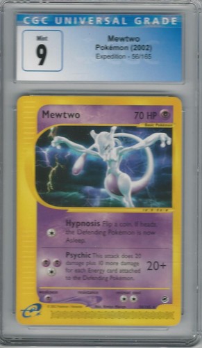 Mewtwo graded CGC 9 for sale on eBay