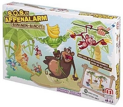 Mattel BFV25 - S.O.S. Affenalarm Bananen-Bandit, Kinderspiel  - Bild 1 von 4