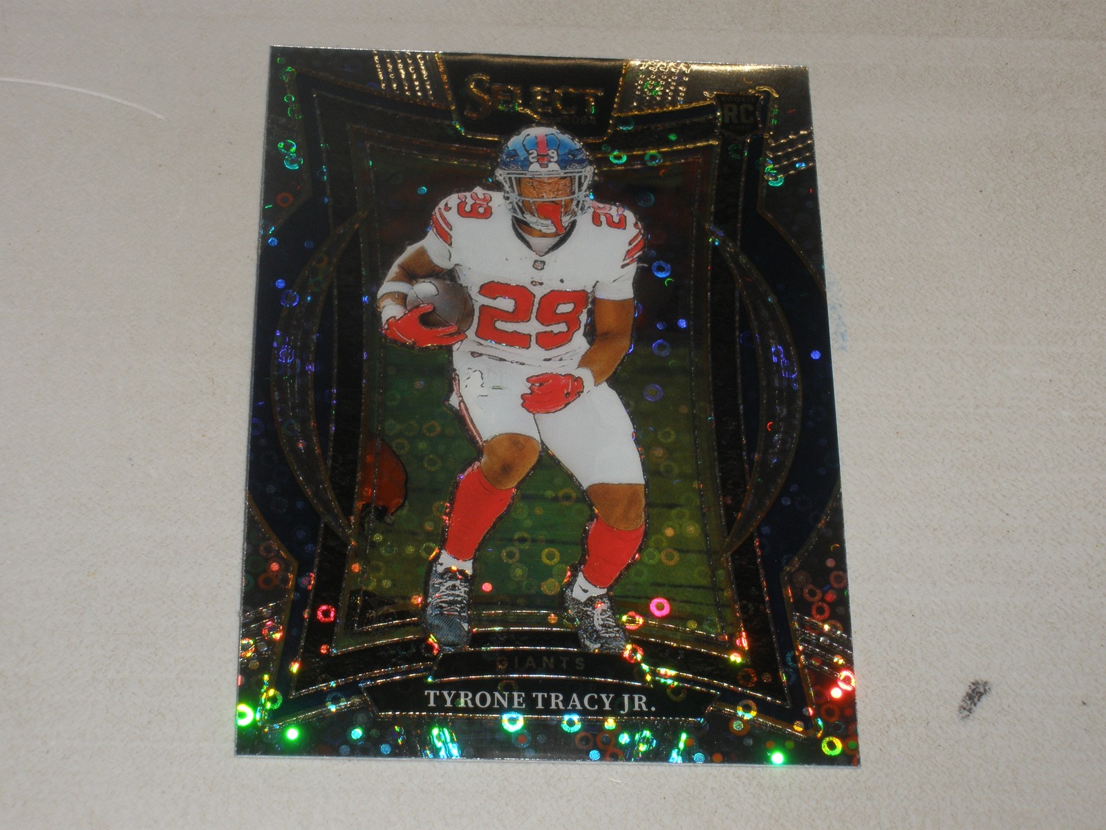 2024 Panini Select Concourse Level Silver Disco Prizm #61 Tyrone Tracy Jr RC