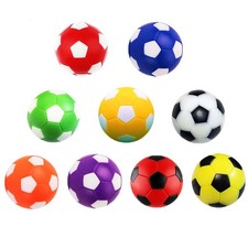 Foosball Table Balls 1.42 Inch Replacement Soccer Balls Mixed Colors 9 Pk